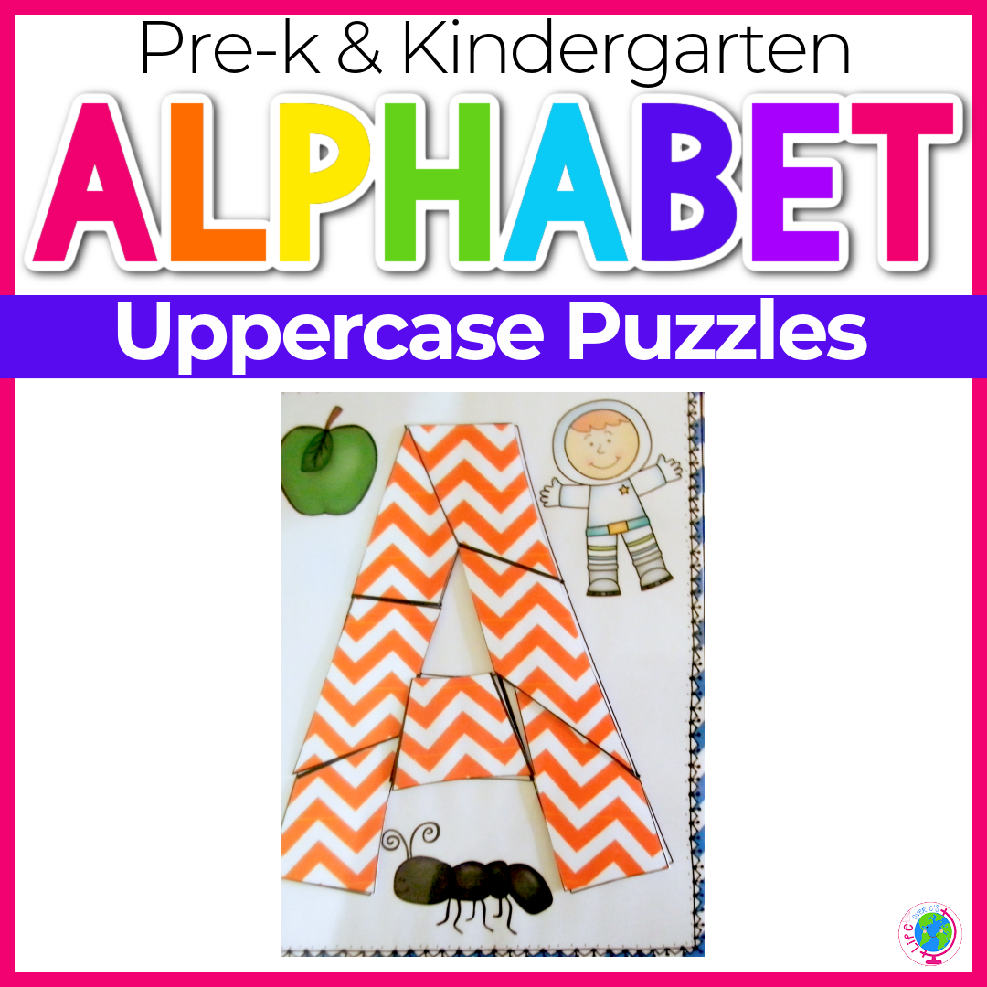 Printable Uppercase Letter Puzzles Life Over C s