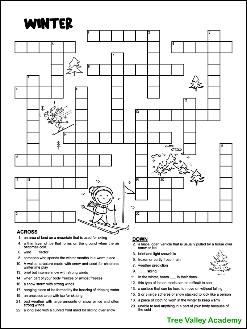 hard crosswords printable