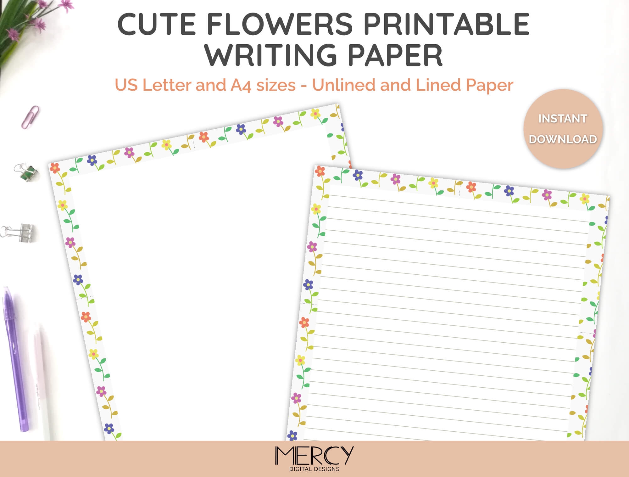 printable note paper