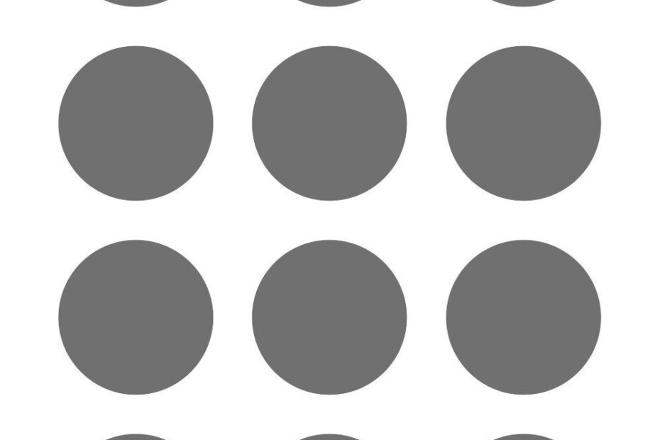Psd Template 12 Circles 2 Inch Diameter Etsy
