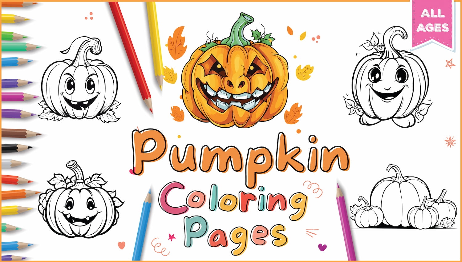 Pumpkin Coloring Pages World Of Printables