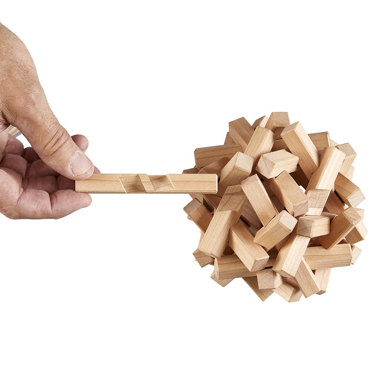 Puzzle Ball Woodworking Plan