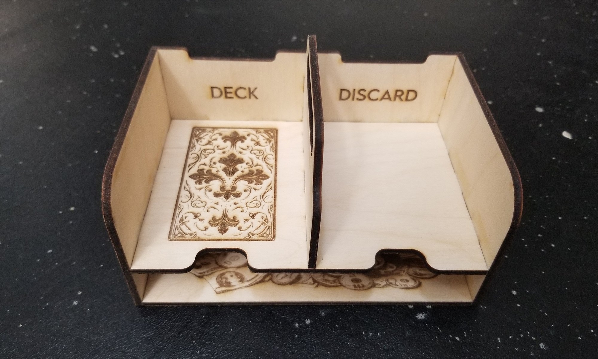 puzzle box laser template