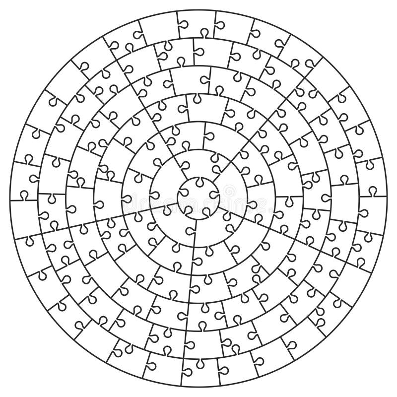 spiral puzzle template