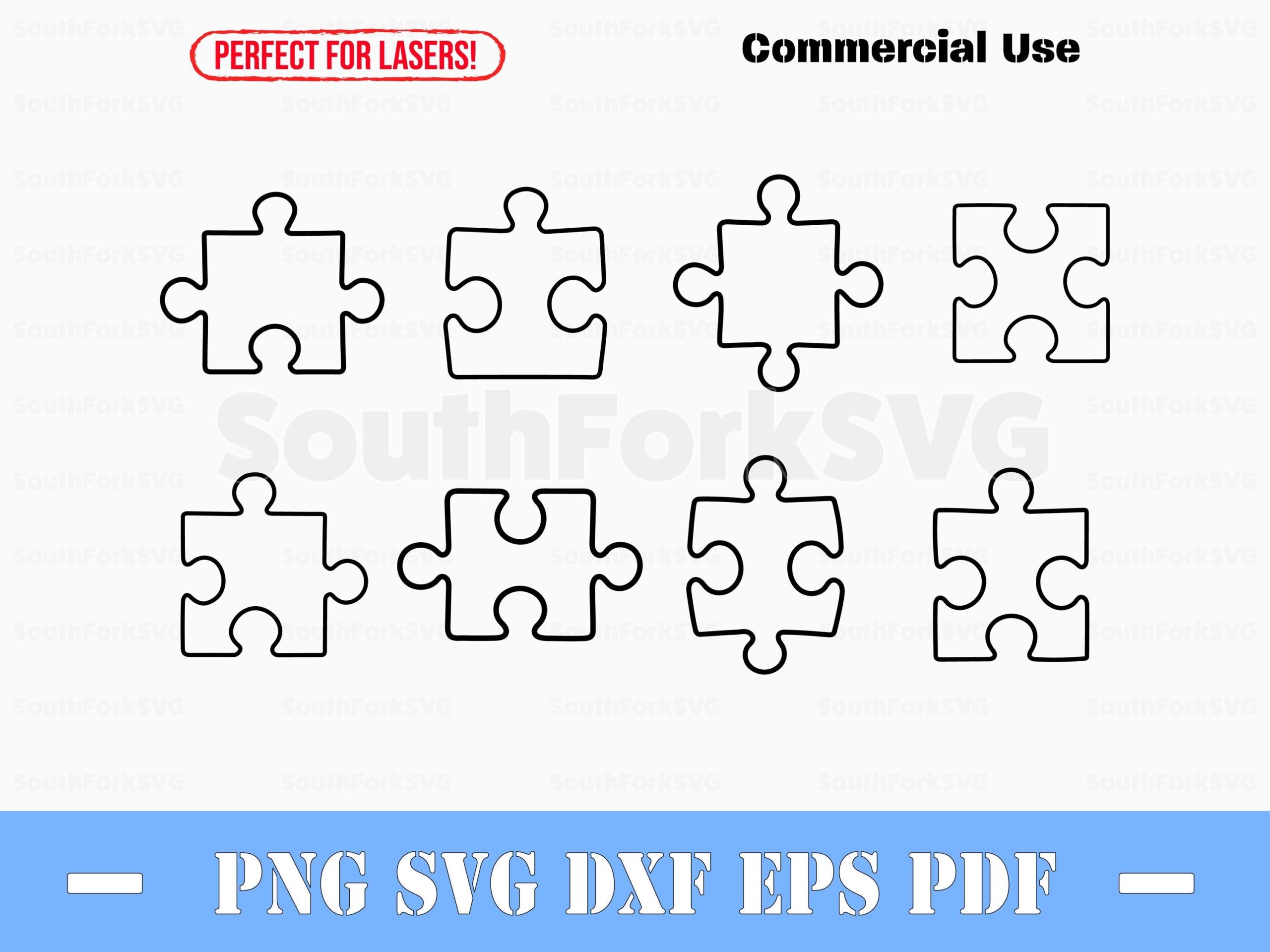 Puzzle Clipart Etsy