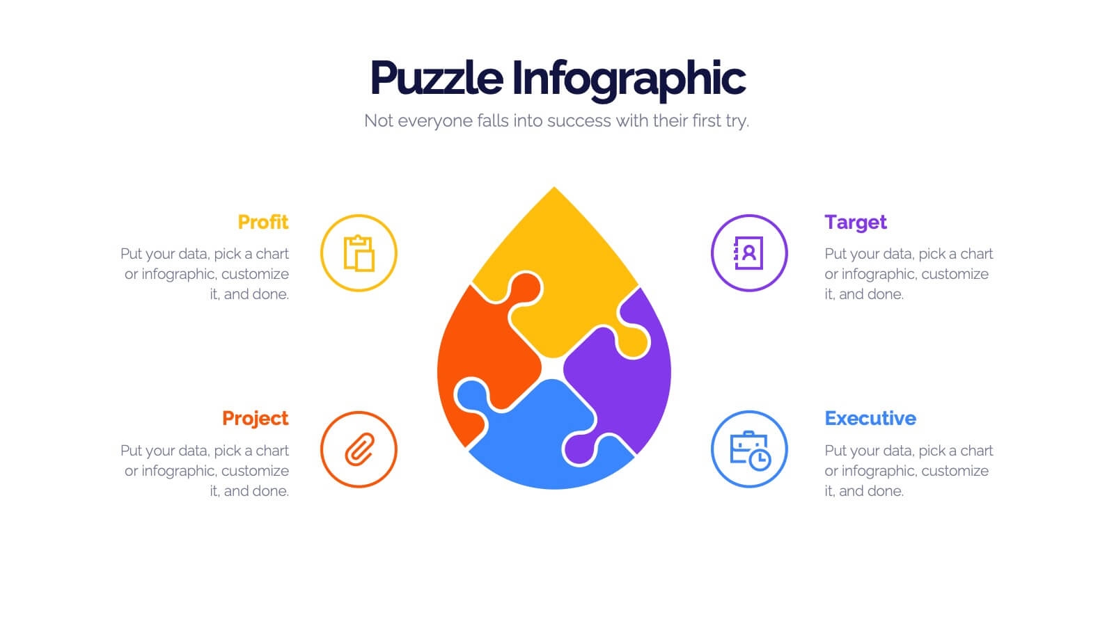 7 piece puzzle powerpoint template