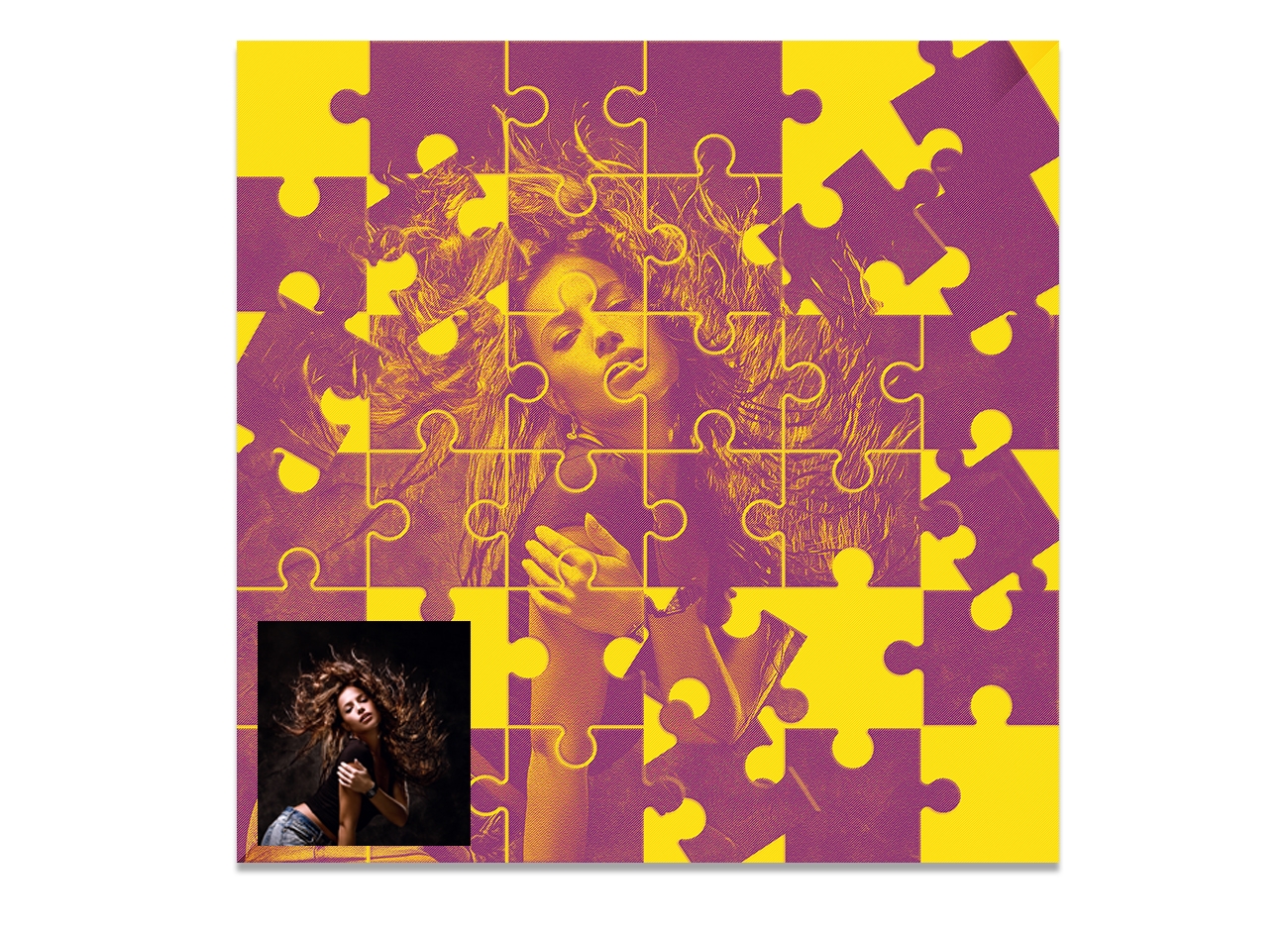 Puzzle Effect Photoshop Action FilterGrade