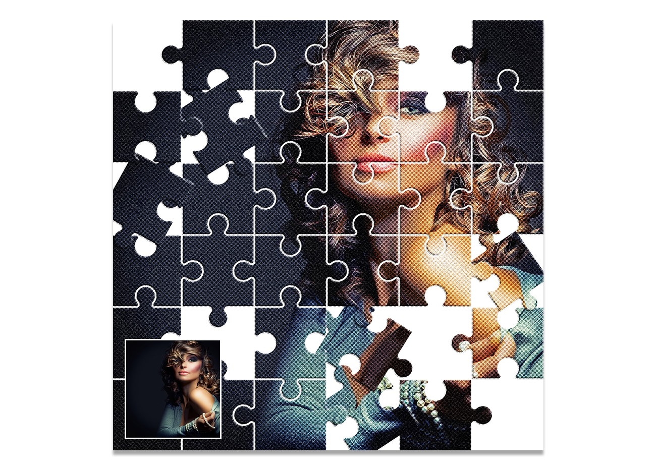 Puzzle Effect Photoshop Action FilterGrade