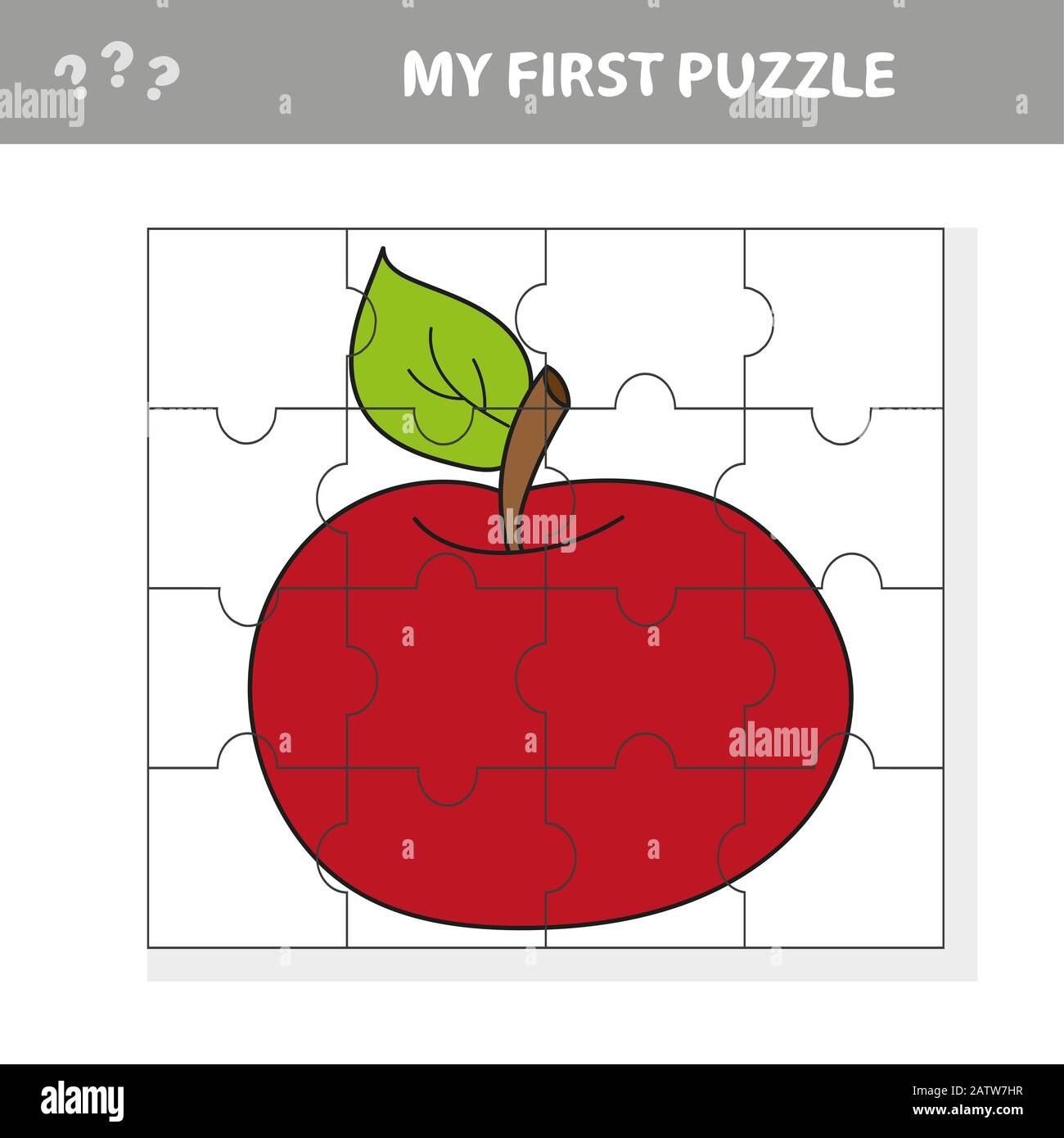 Puzzle Game For Kids Education Developing Worksheet Learning 