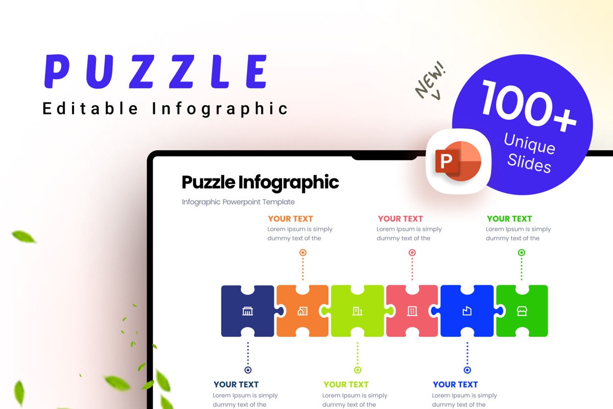 puzzle slide template free