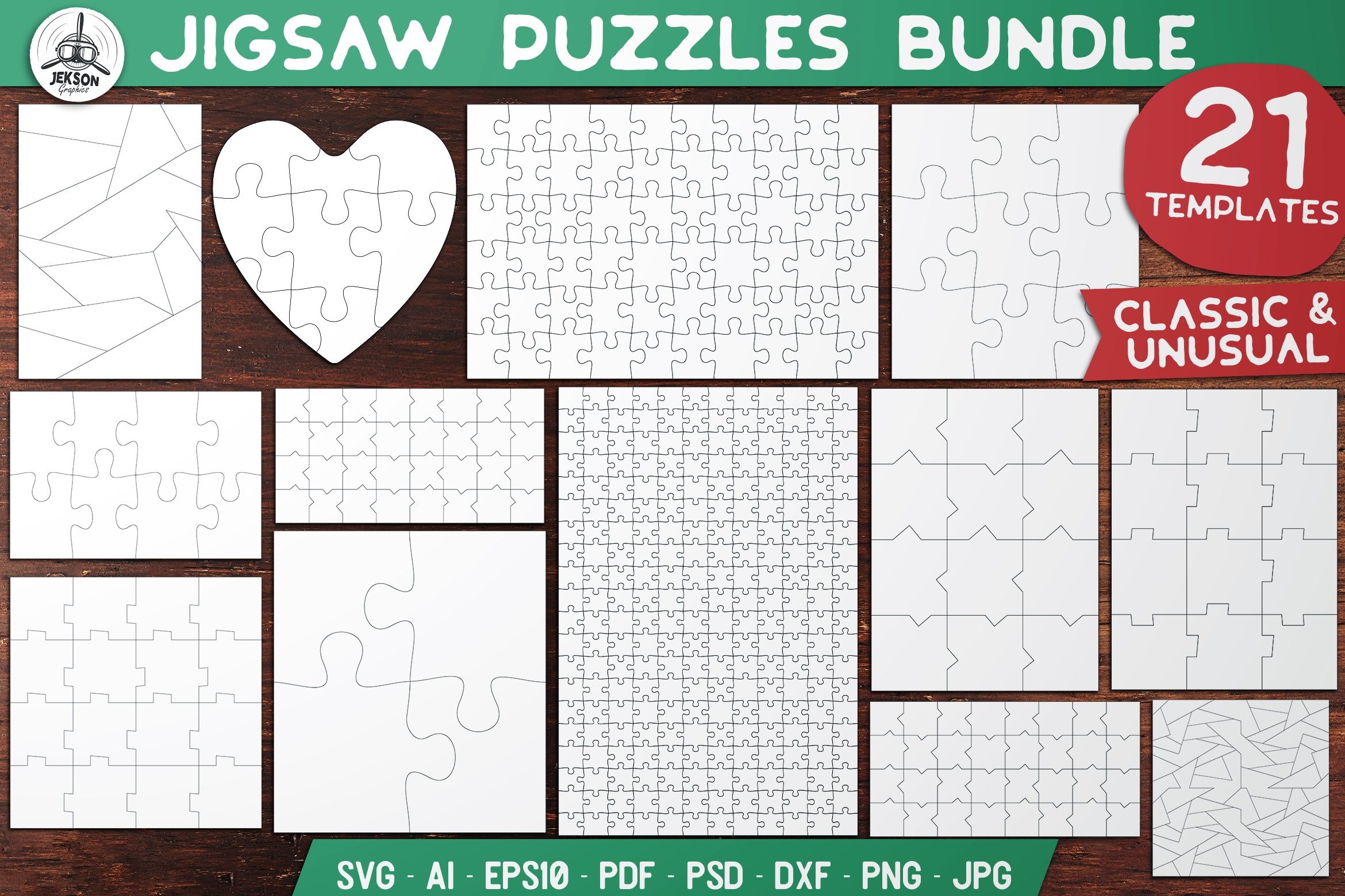 coreldraw puzzle template