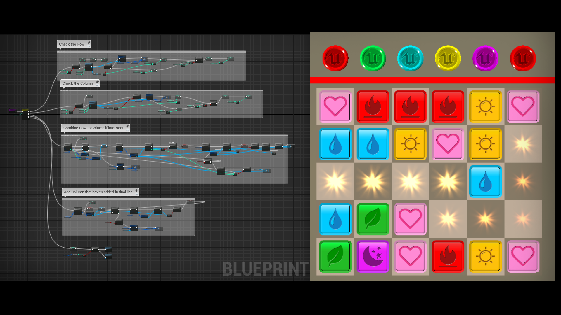 Puzzle Match 3 Template Fab