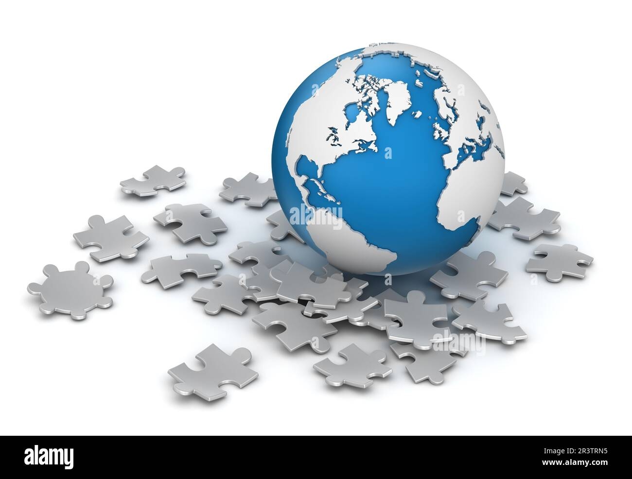 Puzzle Piece America Hi res Stock Photography And Images Alamy