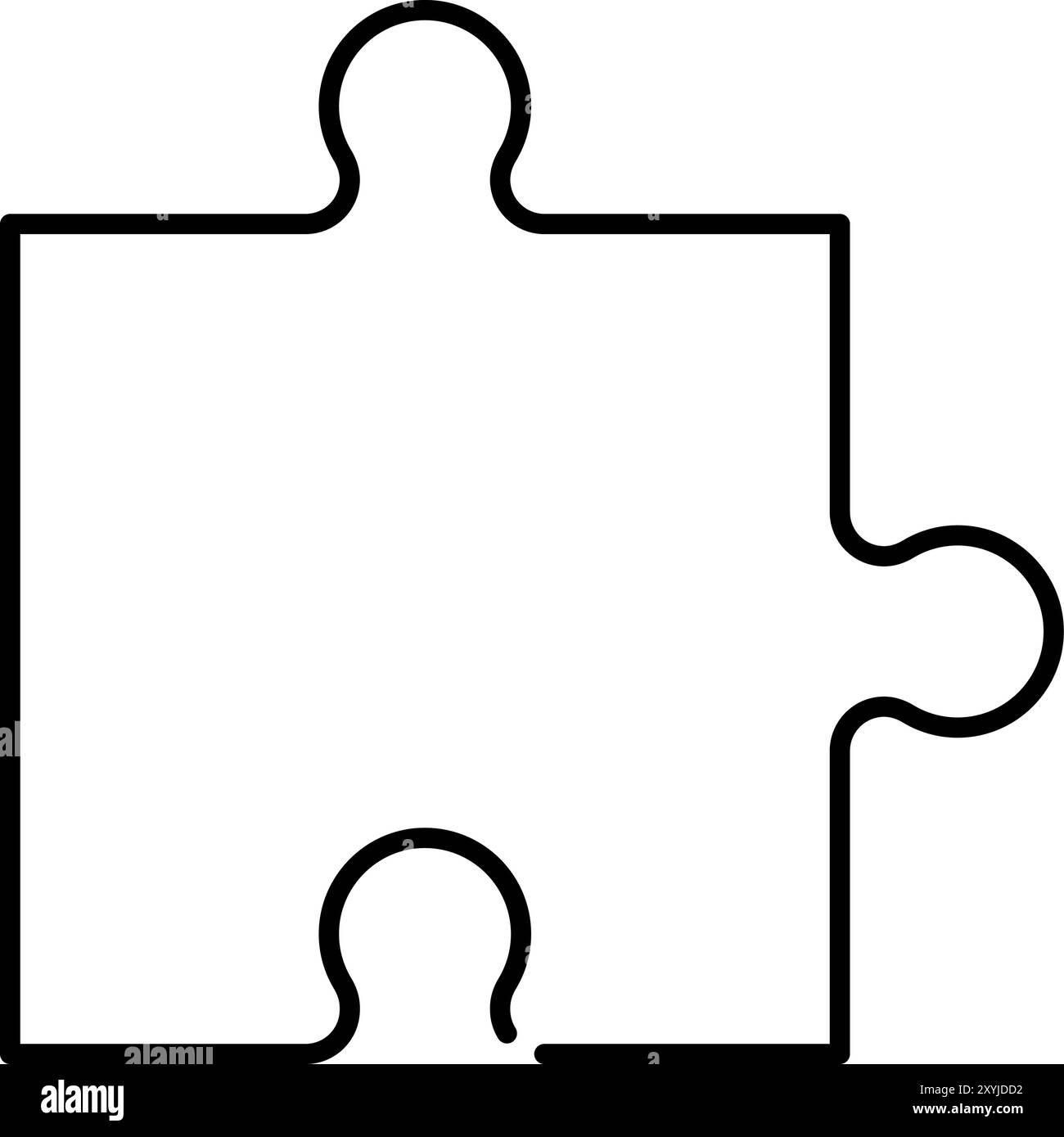Puzzle Piece Icon Continuous One Drawing Toy Kids Company Logotype Symbol Template Concept Vector Illustration Editable Stroke Stock Vector Image U0026 Art Alamy