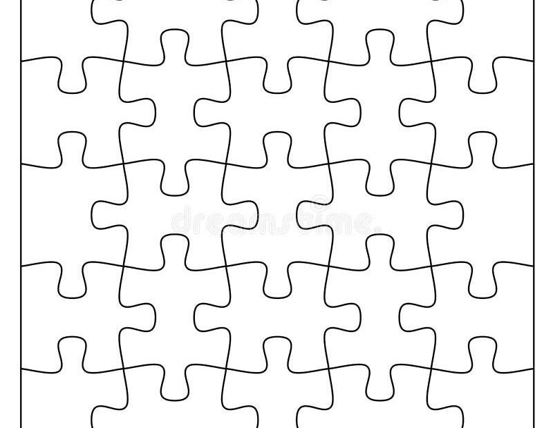 Puzzle Pieces Black White Stock Illustrations 4 608 Puzzle Pieces Black White Stock Illustrations Vectors U0026 Clipart Dreamstime
