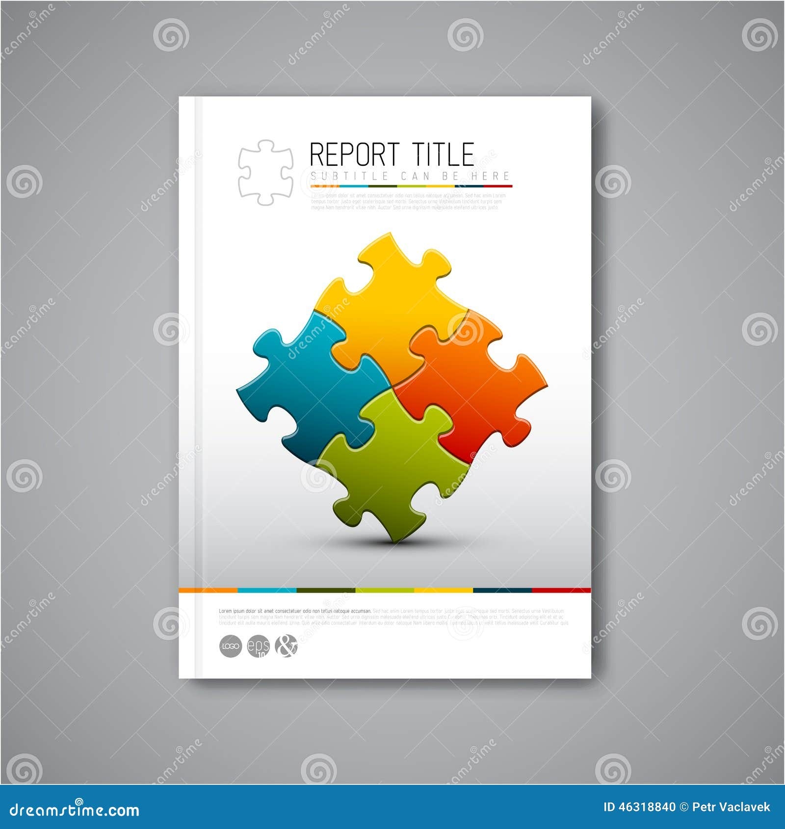 puzzle graphic template