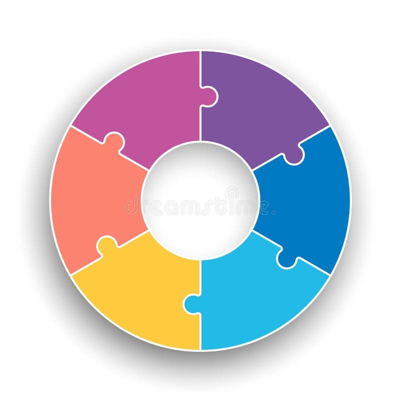 Puzzle Six Stock Illustrations 1 566 Puzzle Six Stock 