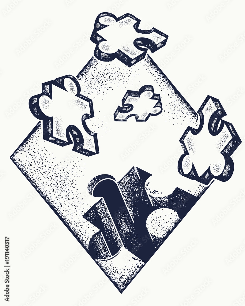Puzzle Tattoo