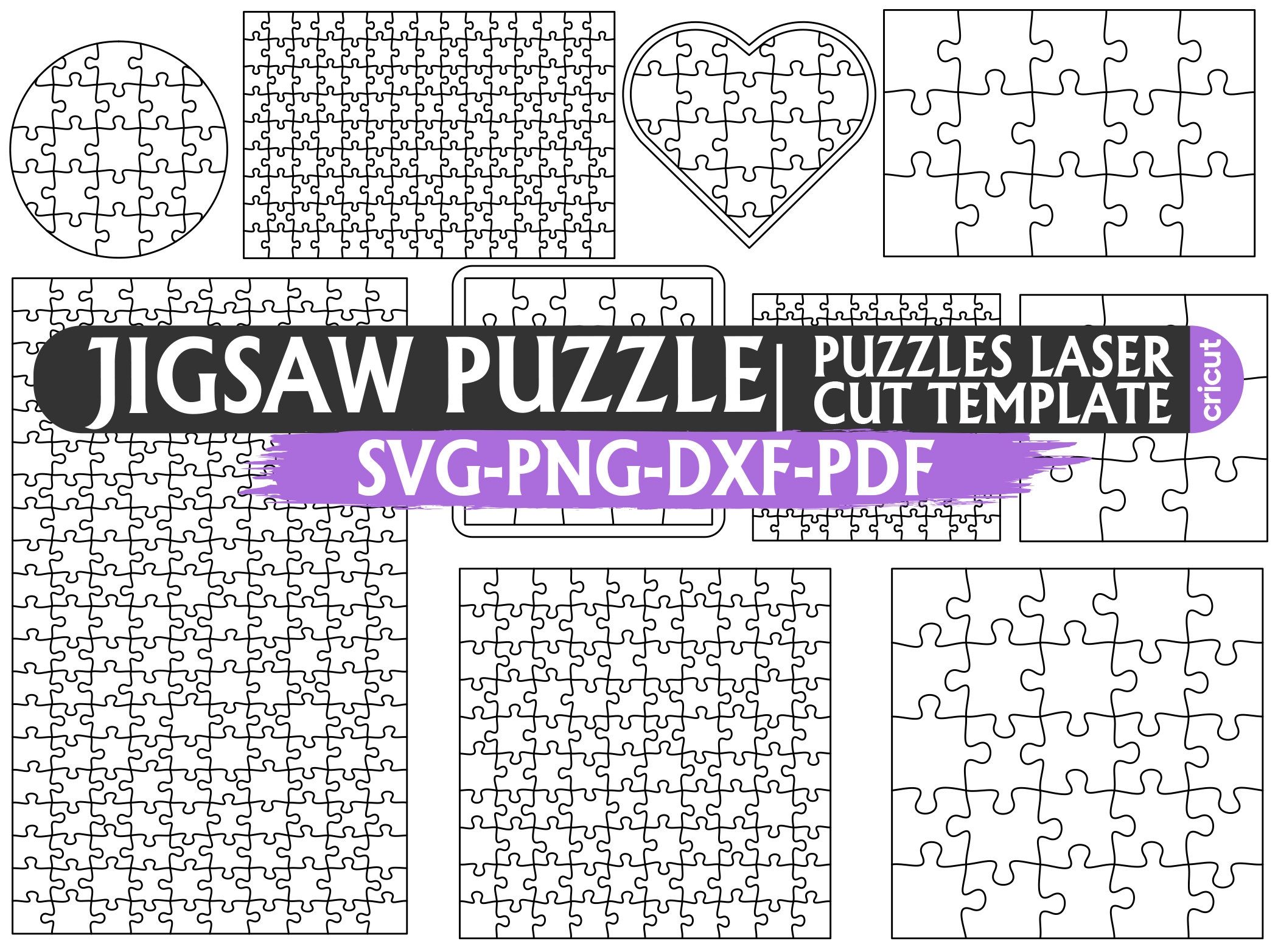 puzzle template for cricut free