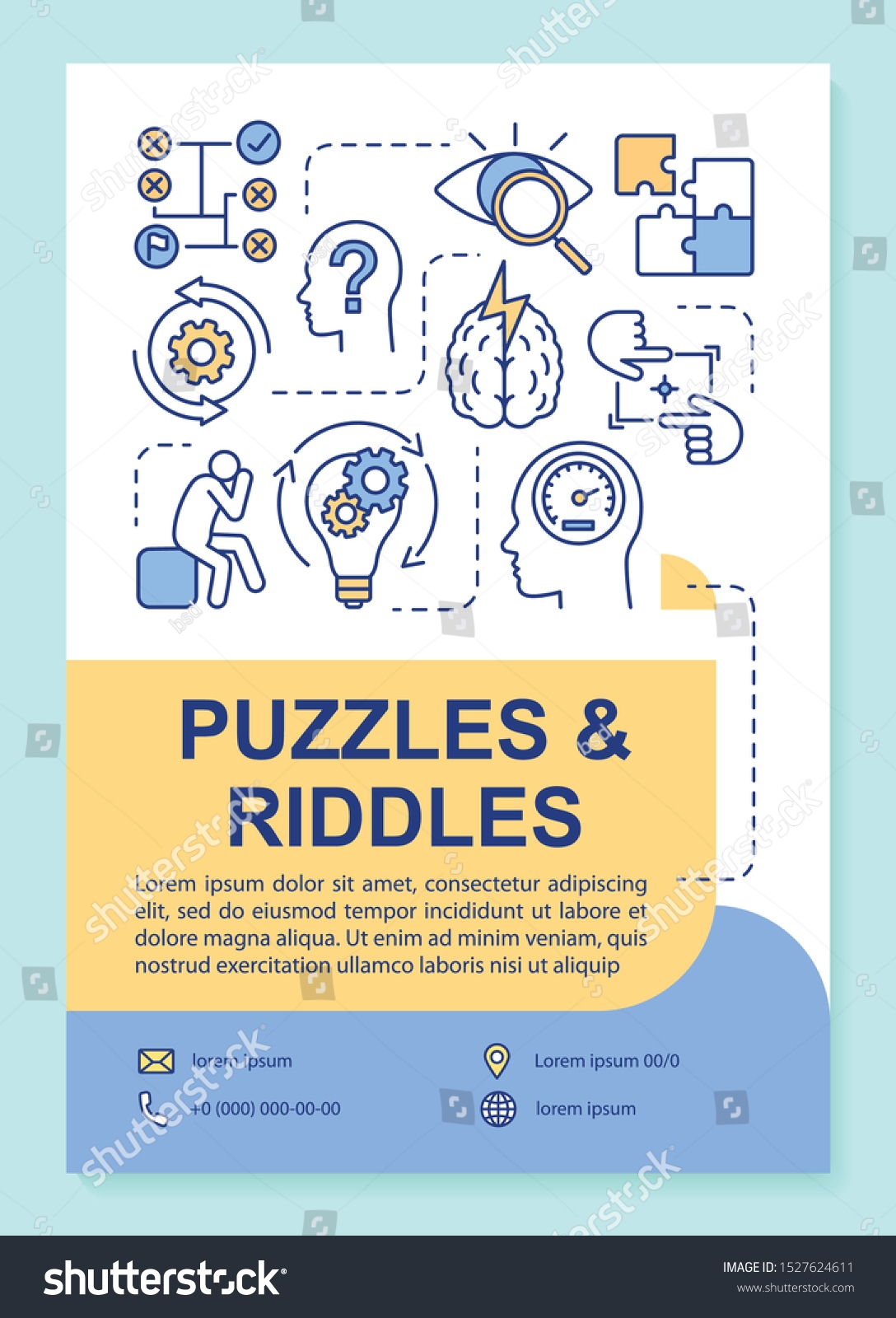 riddle puzzle template