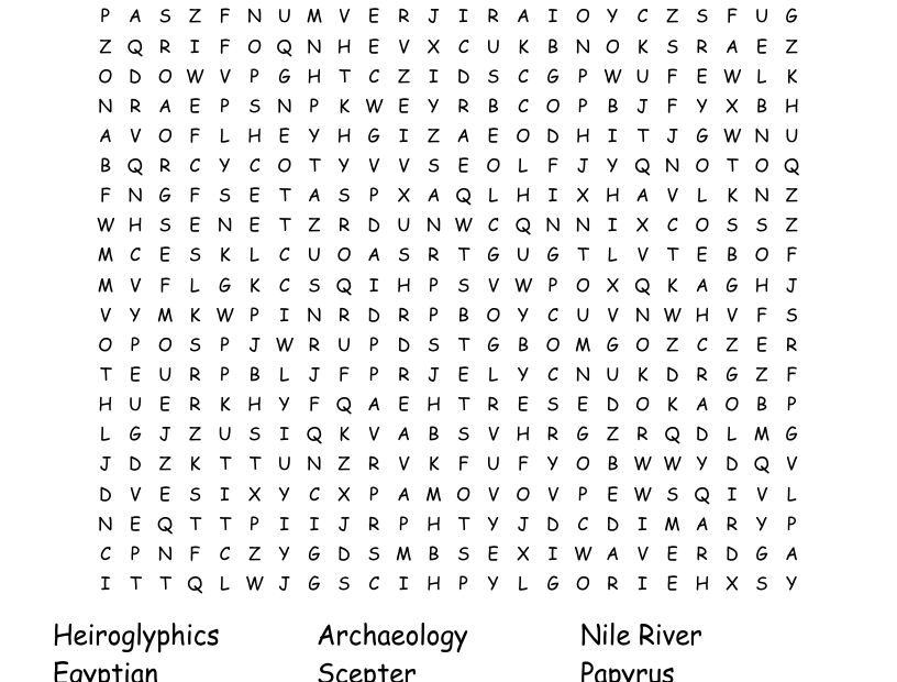 Pyramid Puzzle Word Search WordMint
