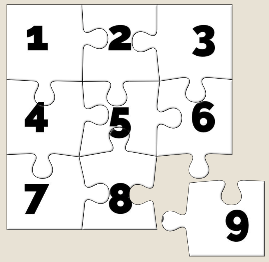jigsaw puzzle template office 365