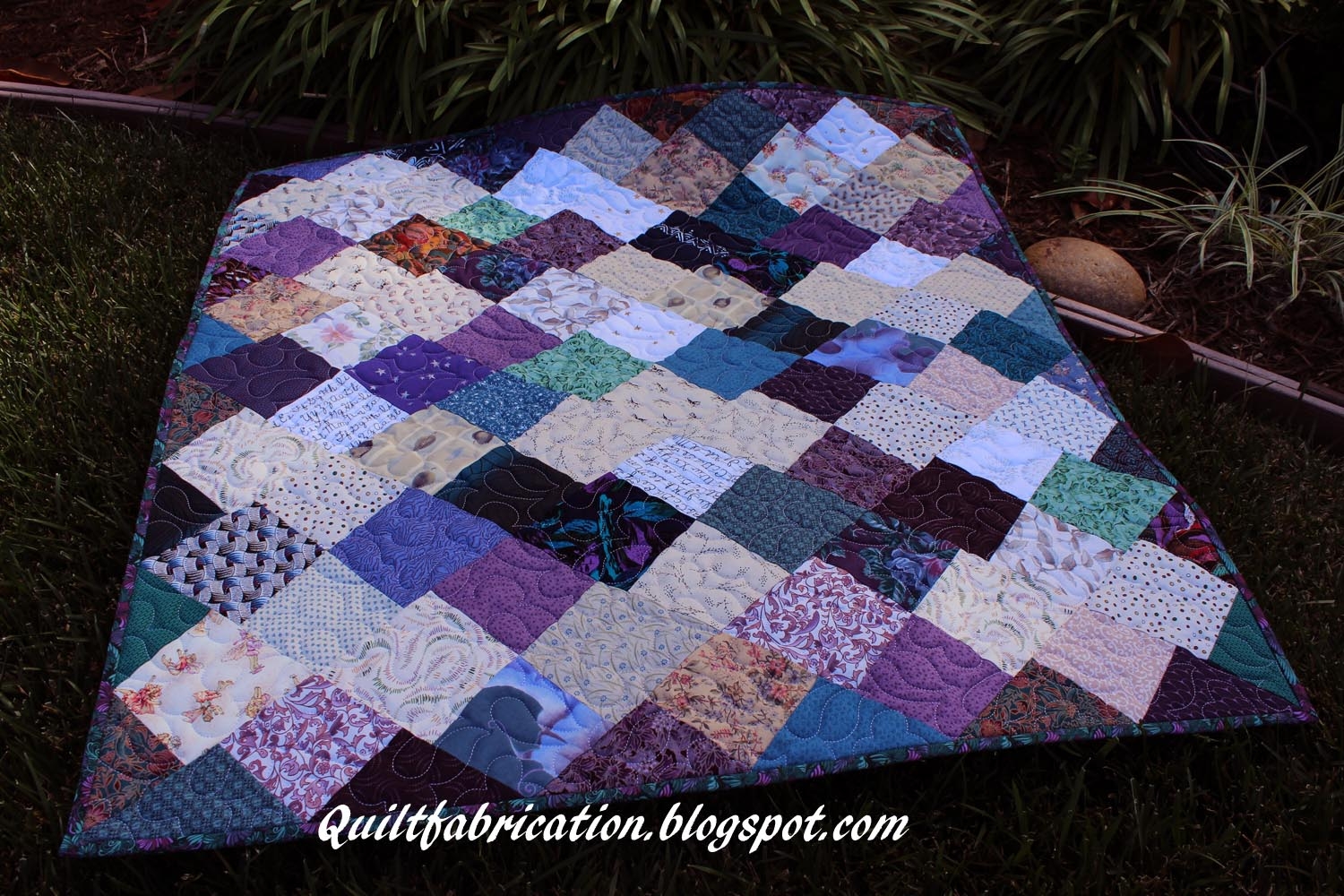 QuiltFabrication Patterns And Tutorials Scrappy Japanese Jigsaw