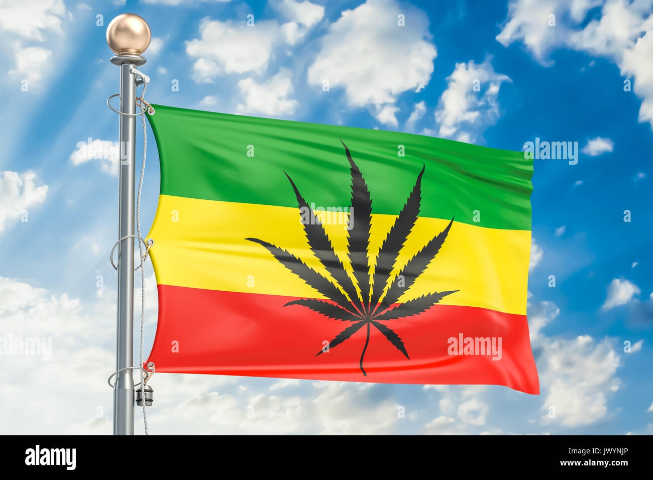 rasta flag colors