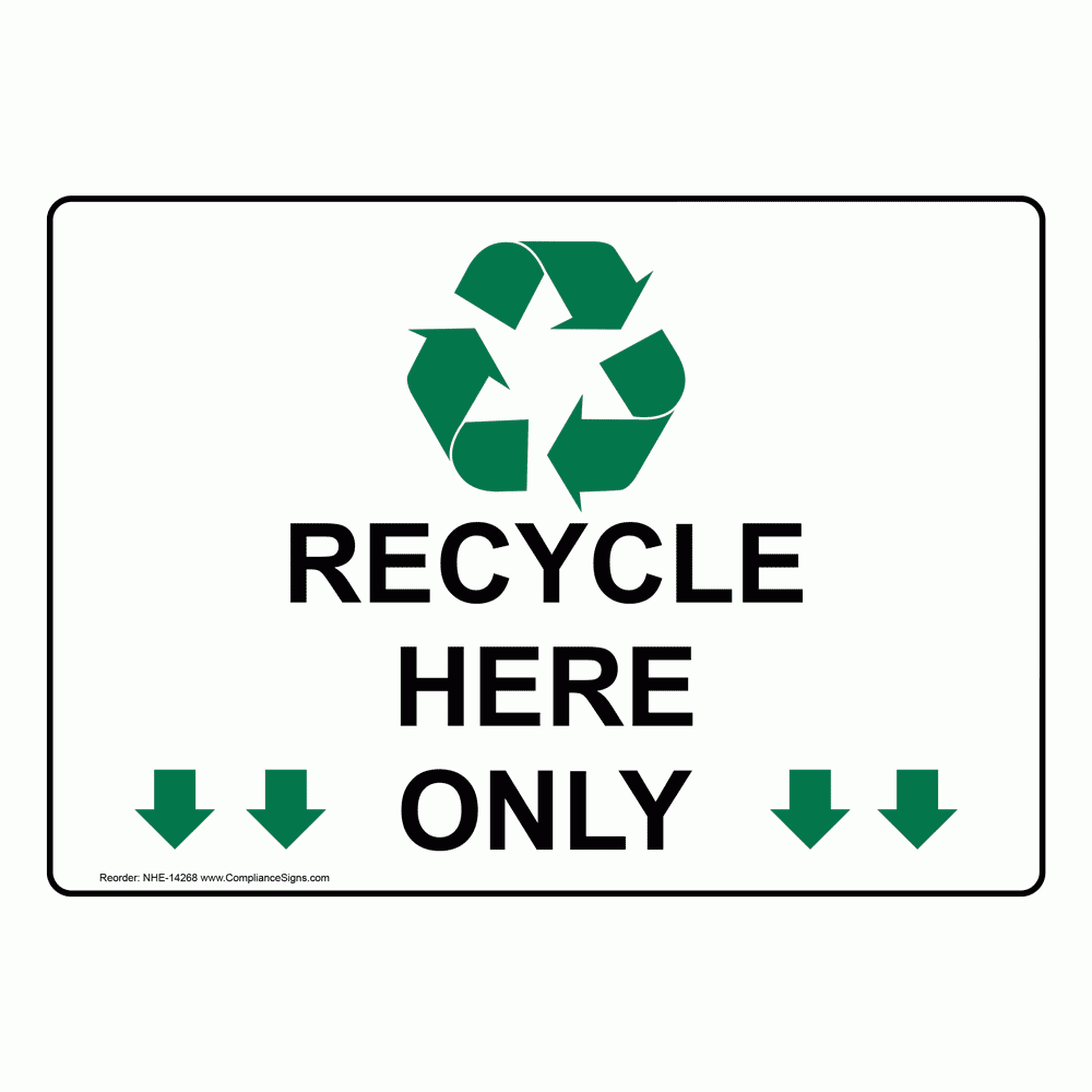 printable recycle symbol
