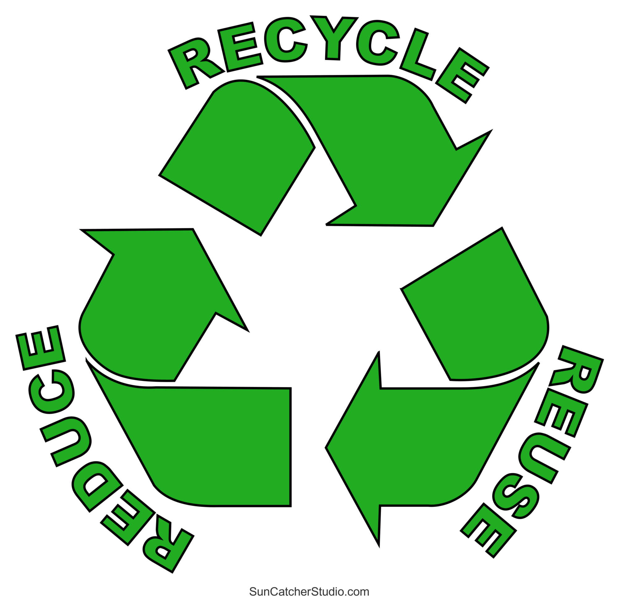 Recycle Symbols And Signs Printable Logos And Icons Free 