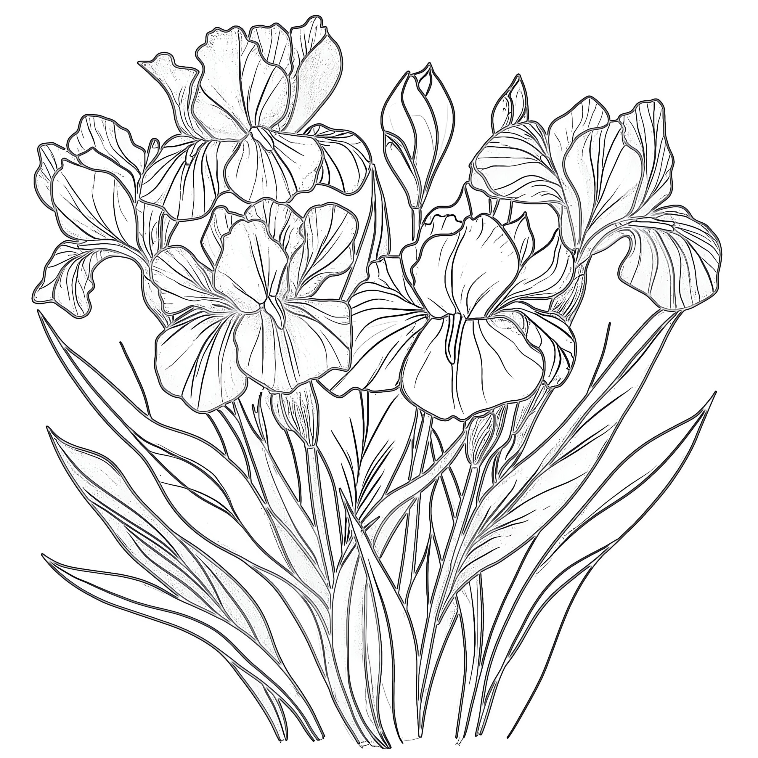 Relaxation Flower Coloring Pages For Adults Coloring Pages Mimi Panda