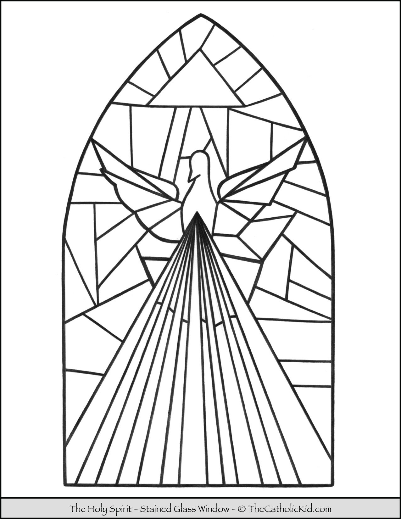 stained glass pictures to color