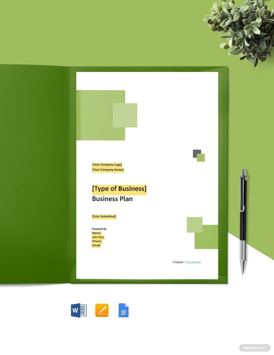 Sample Software Business Plan Template In Word Pages Google Docs Download Template