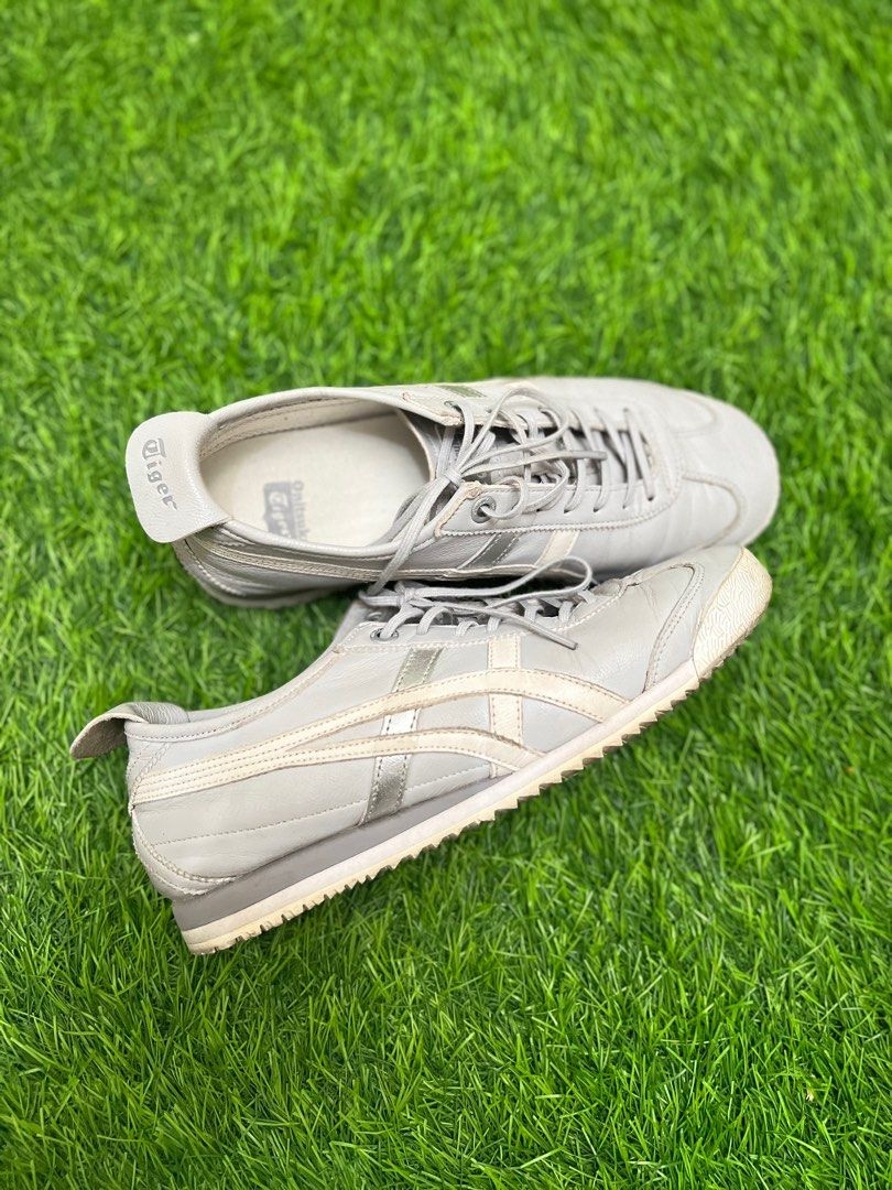 Sepatu Onitsuka Tiger MEXICO 66 SD OYSTER GREY CREAM Oyster Grey Cream Fesyen Wanita Sepatu Di Carousell