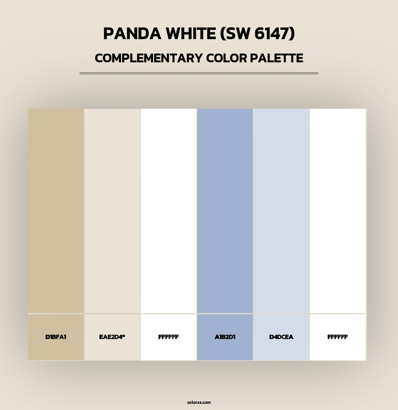 color panda white