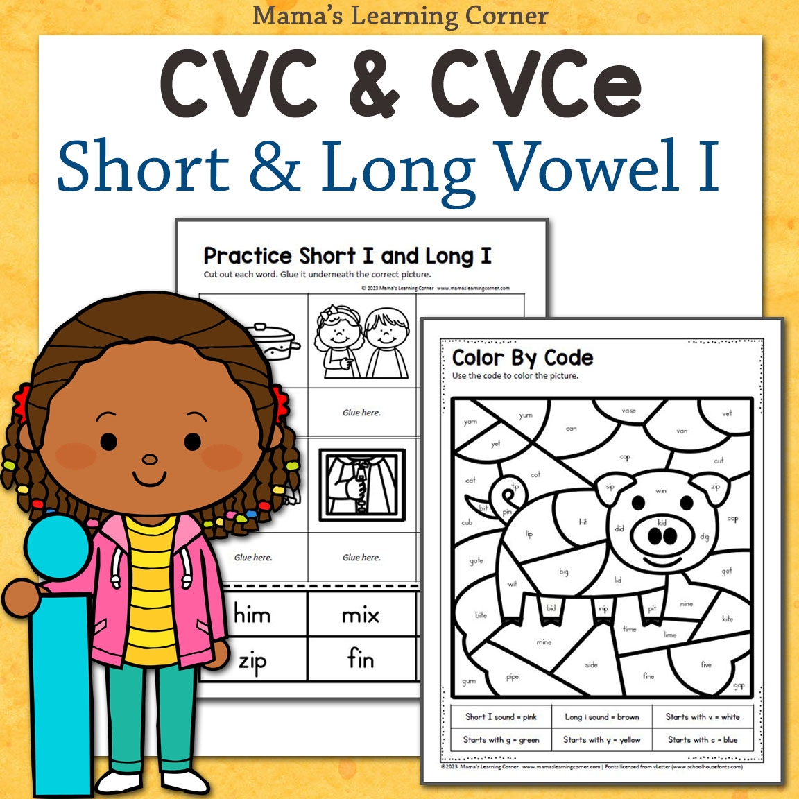 Short I And Long I Worksheet Packet