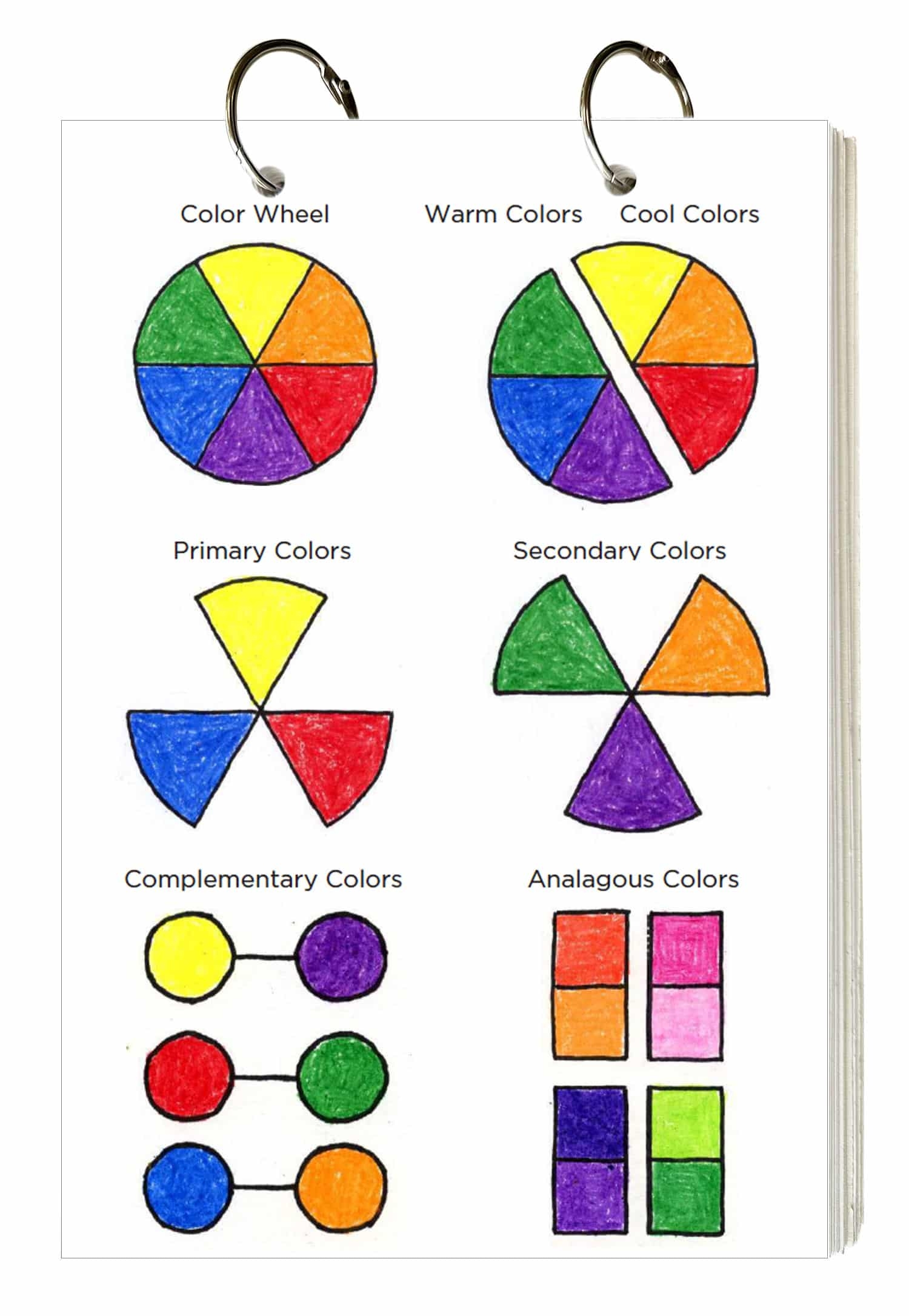 colour wheel template printable