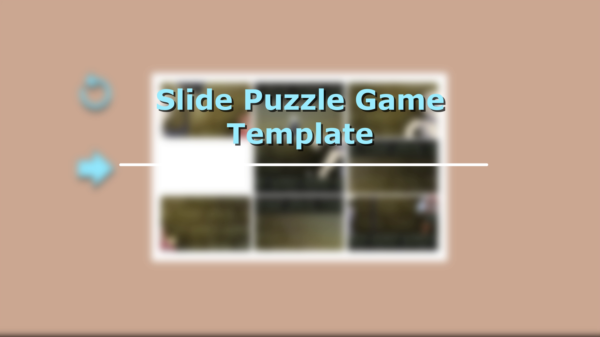 puzzle game template unity3d