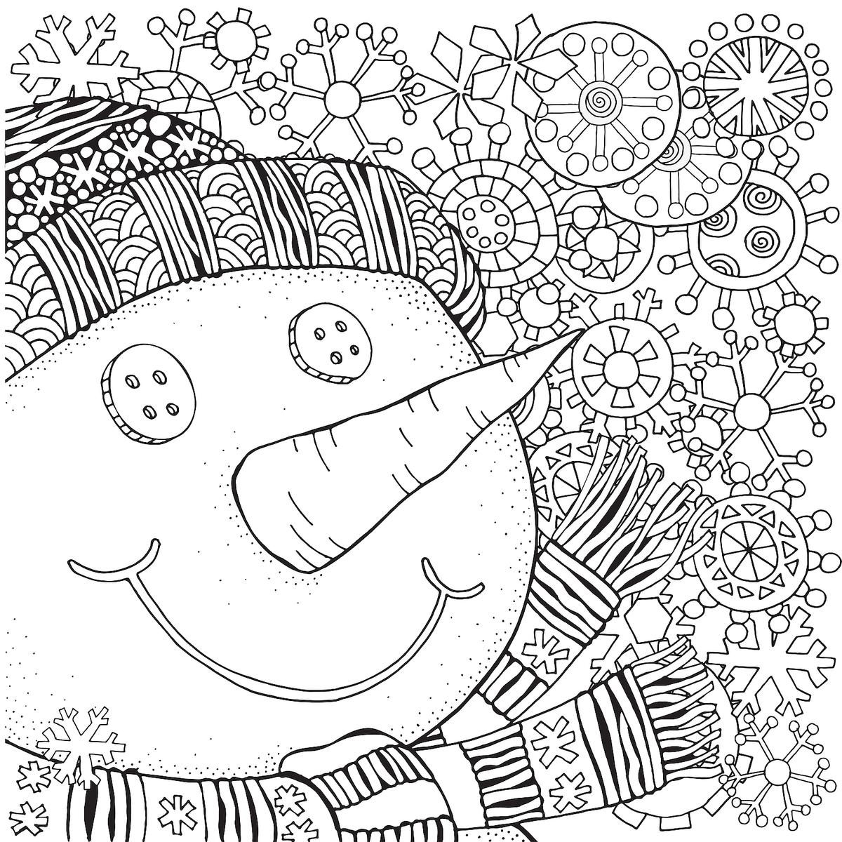 Snowman Coloring Pages Fun Printable Coloring Pages Of Snowmen For Kids Printables 30Seconds Mom