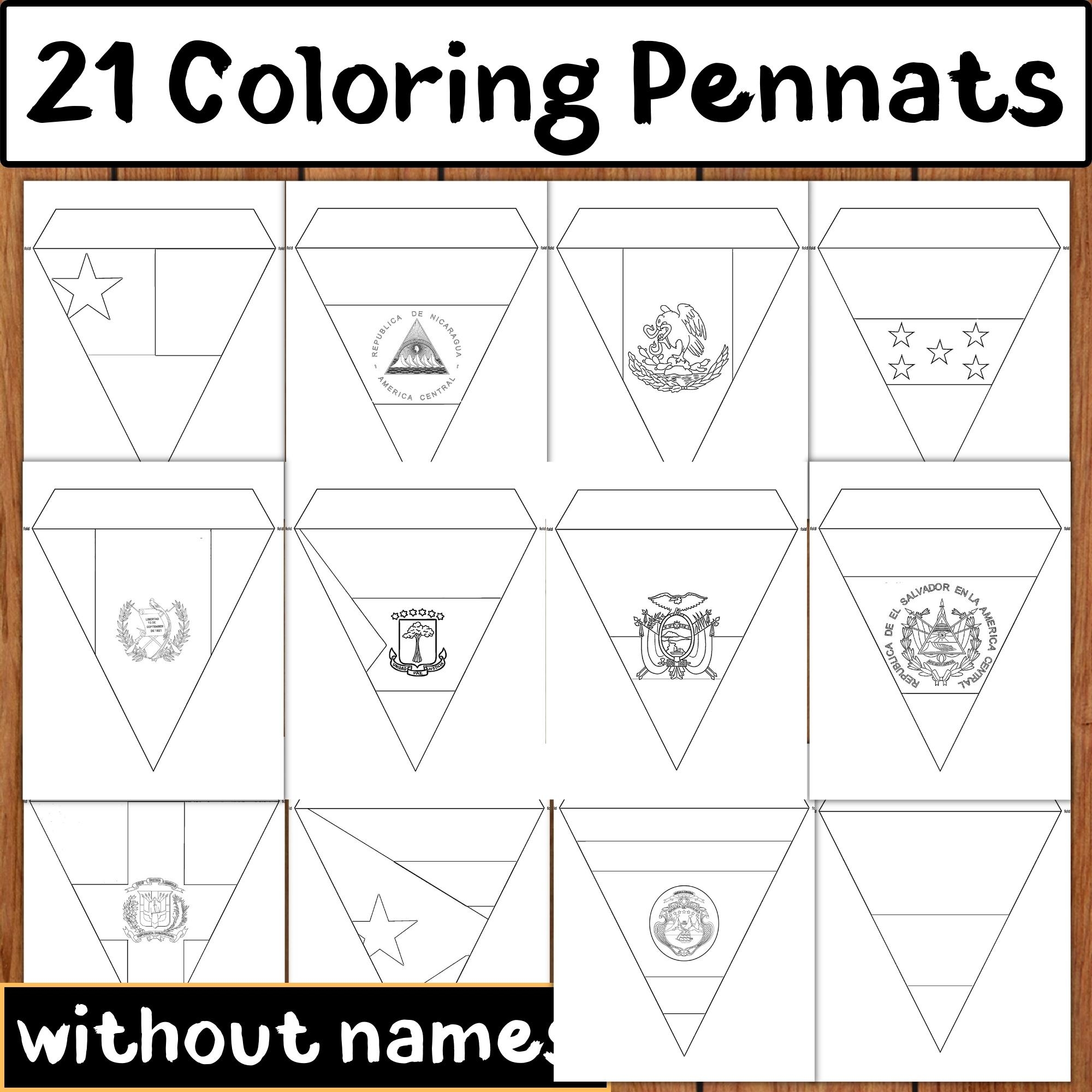 country flag coloring sheets