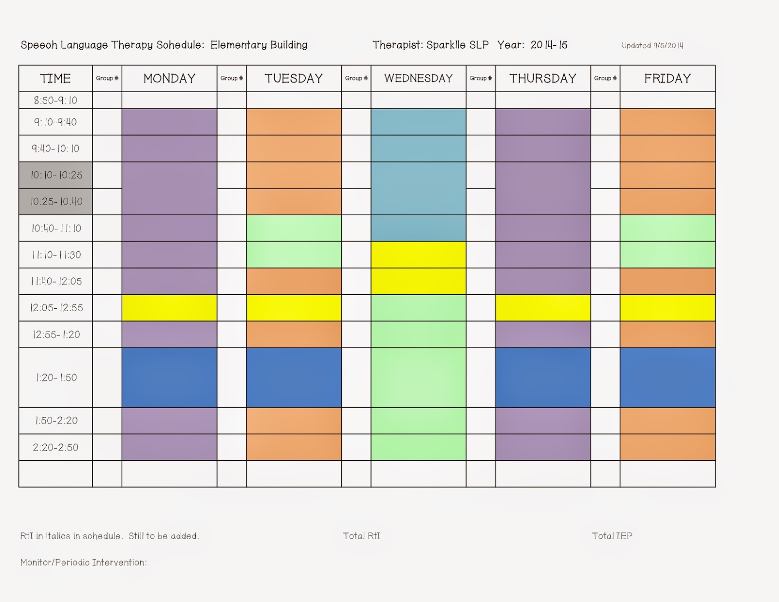Speech Therapy Scheduling Done Right Sparklle SLP