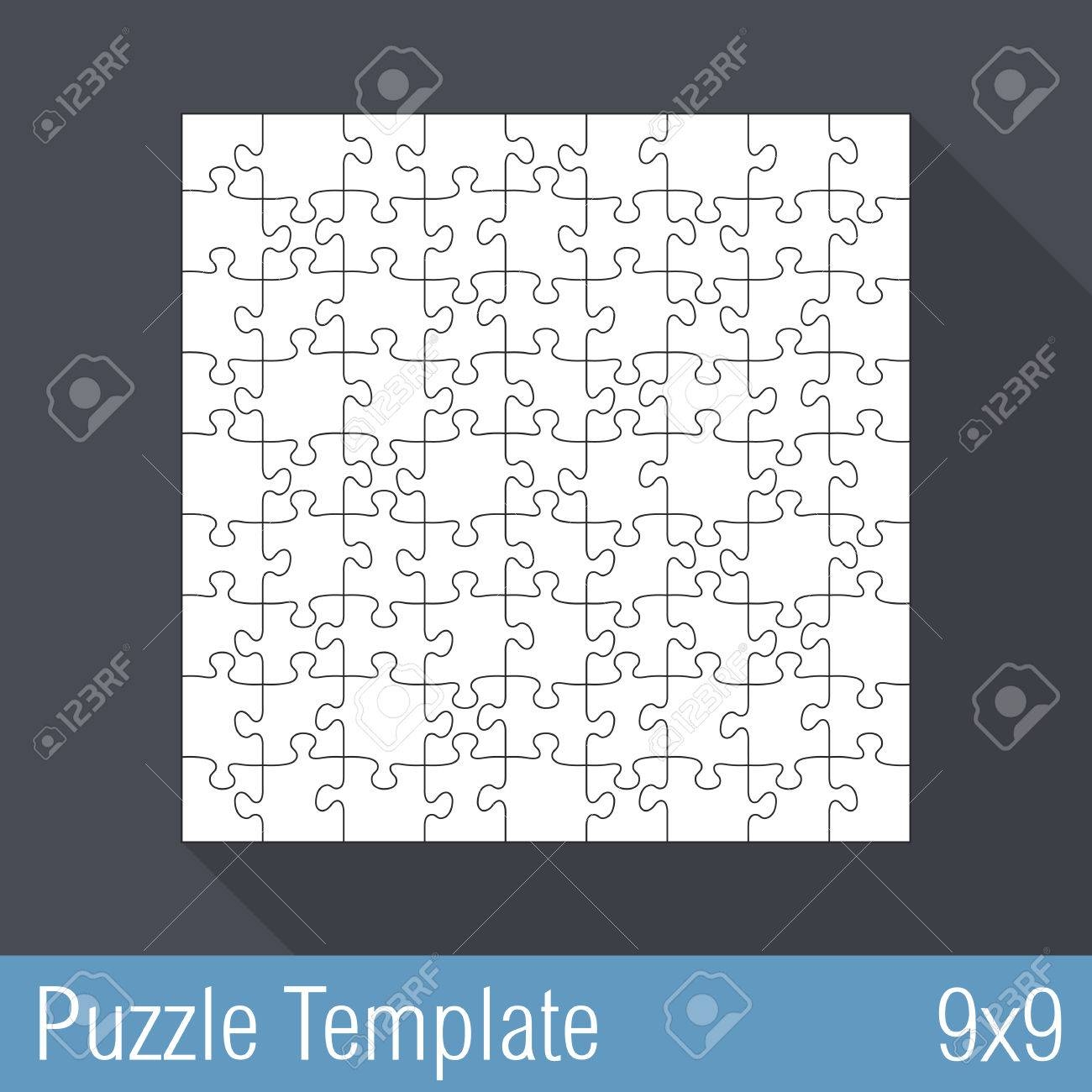 puzzle template free svg