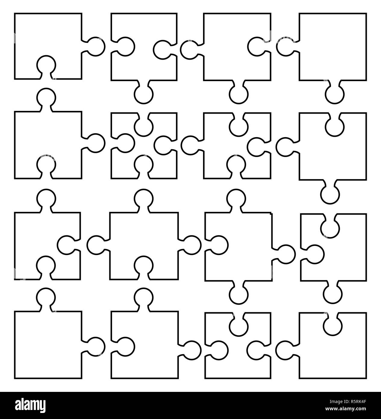 Square Picture Puzzle Cut Out Stock Images U0026 Pictures Page 2 Alamy