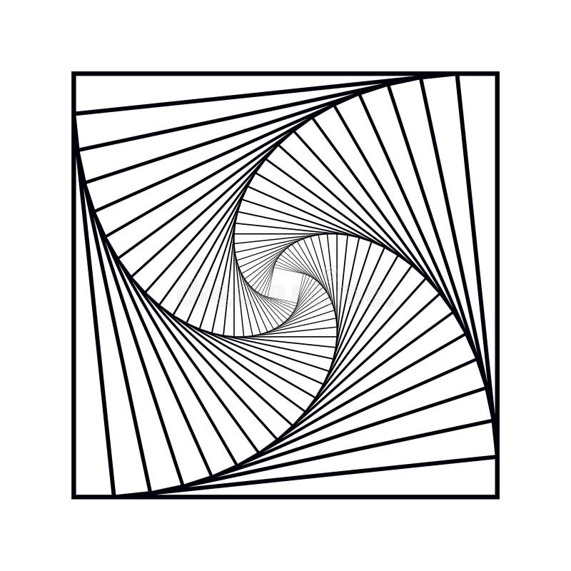 Square Quadrate Foursquare Regular Tetragon Spiral Volute 