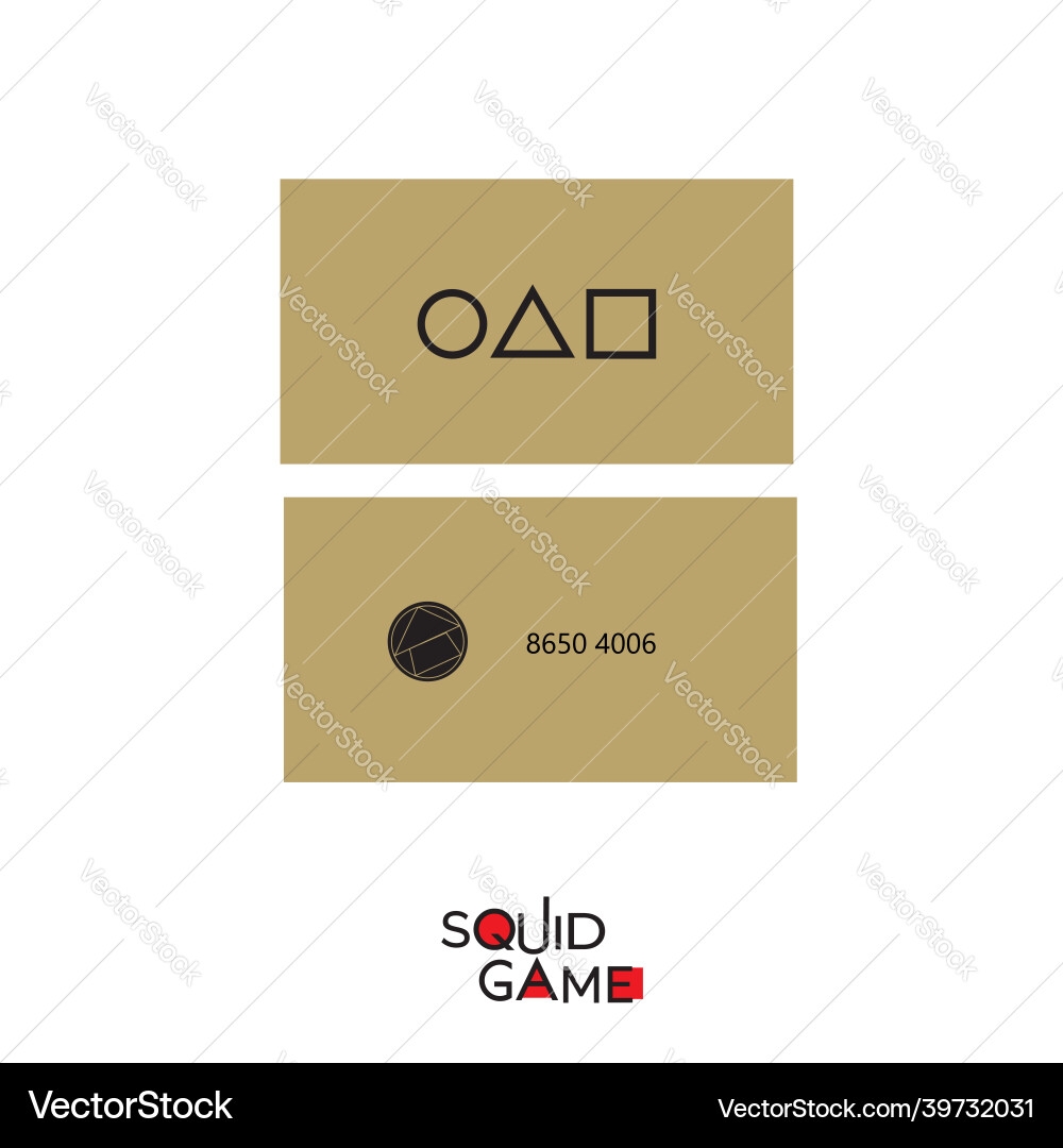 printable squid game card template