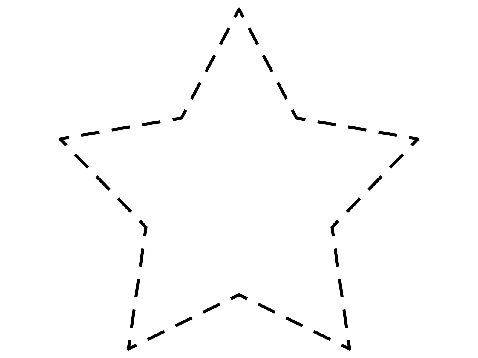 star printable template
