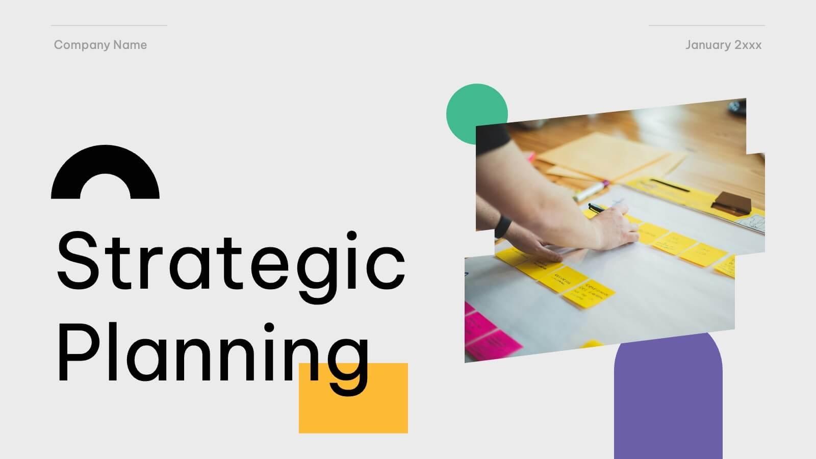 strategic planning ppt template
