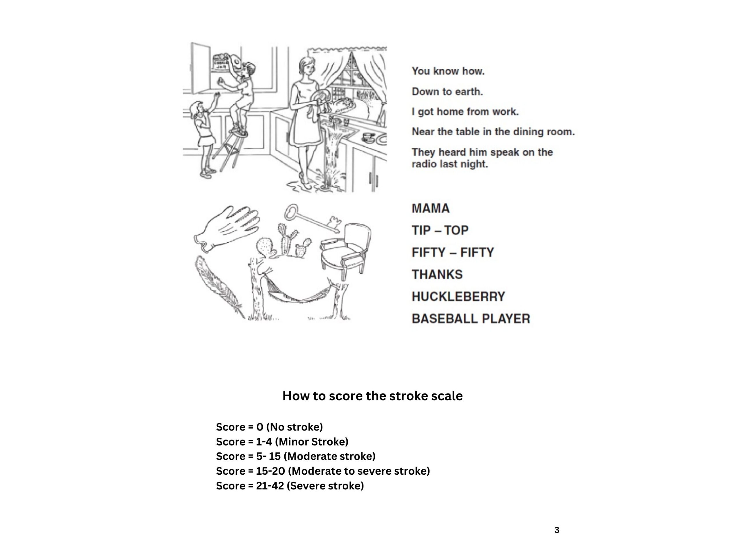 Stroke Scale Stroke Assessment Tool Stroke Assessment For Neuro ER Medsurg Nursing Etsy