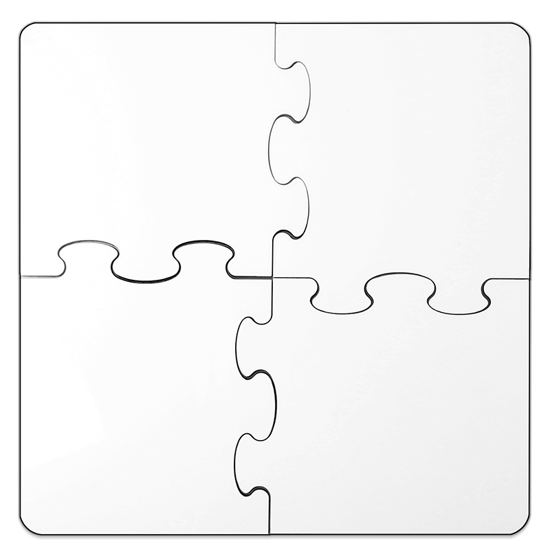 puzzle coaster template