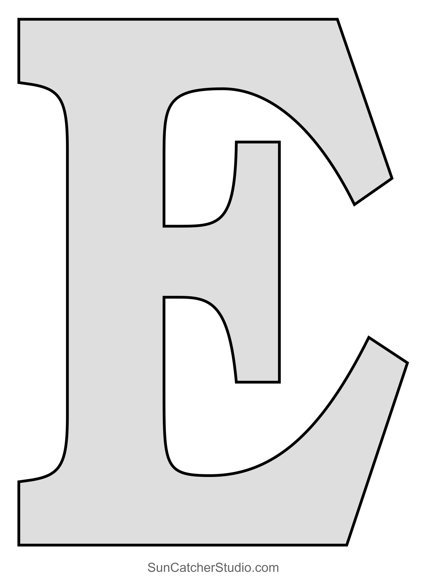 printable large alphabet